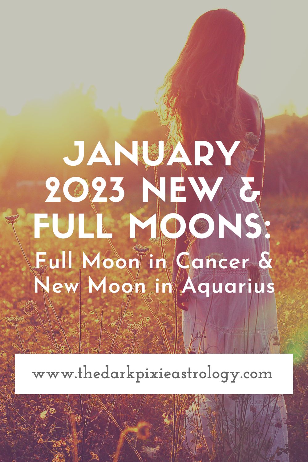 January 2023 New & Full Moons Full Moon in Cancer & New Moon in