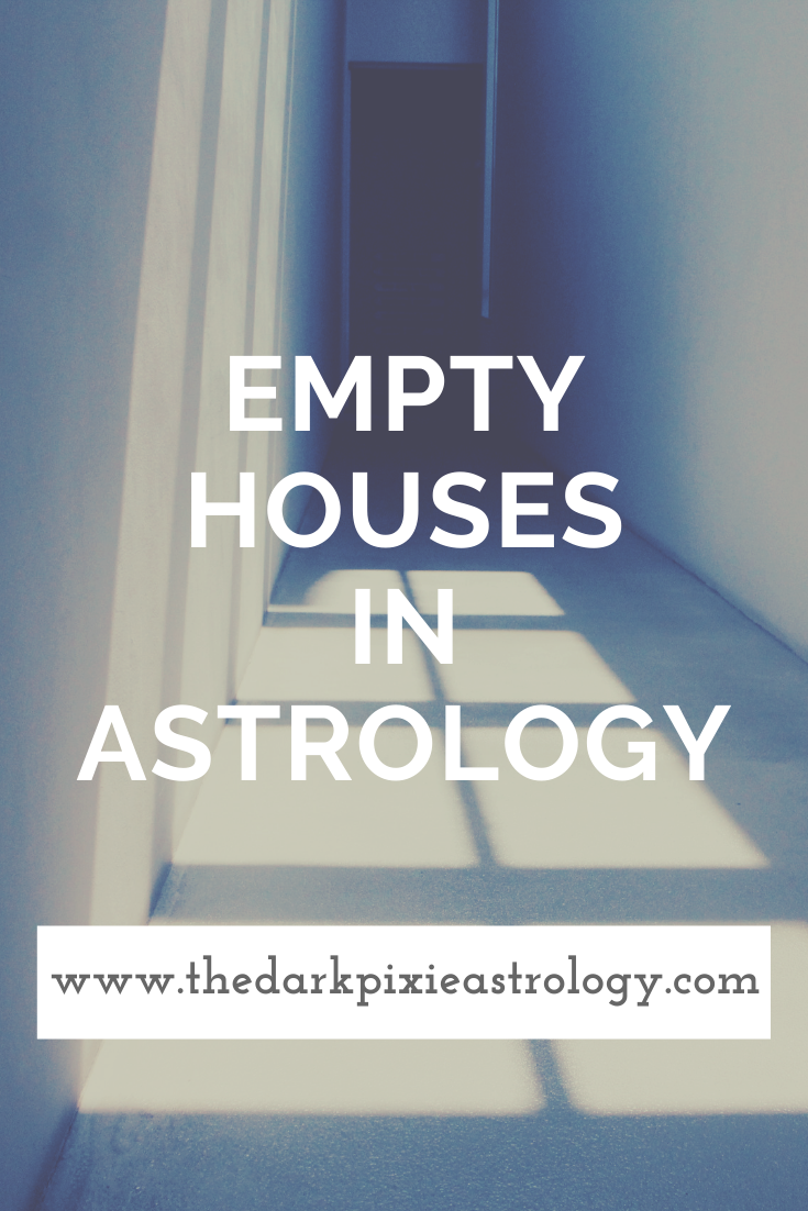 empty second house in astrology