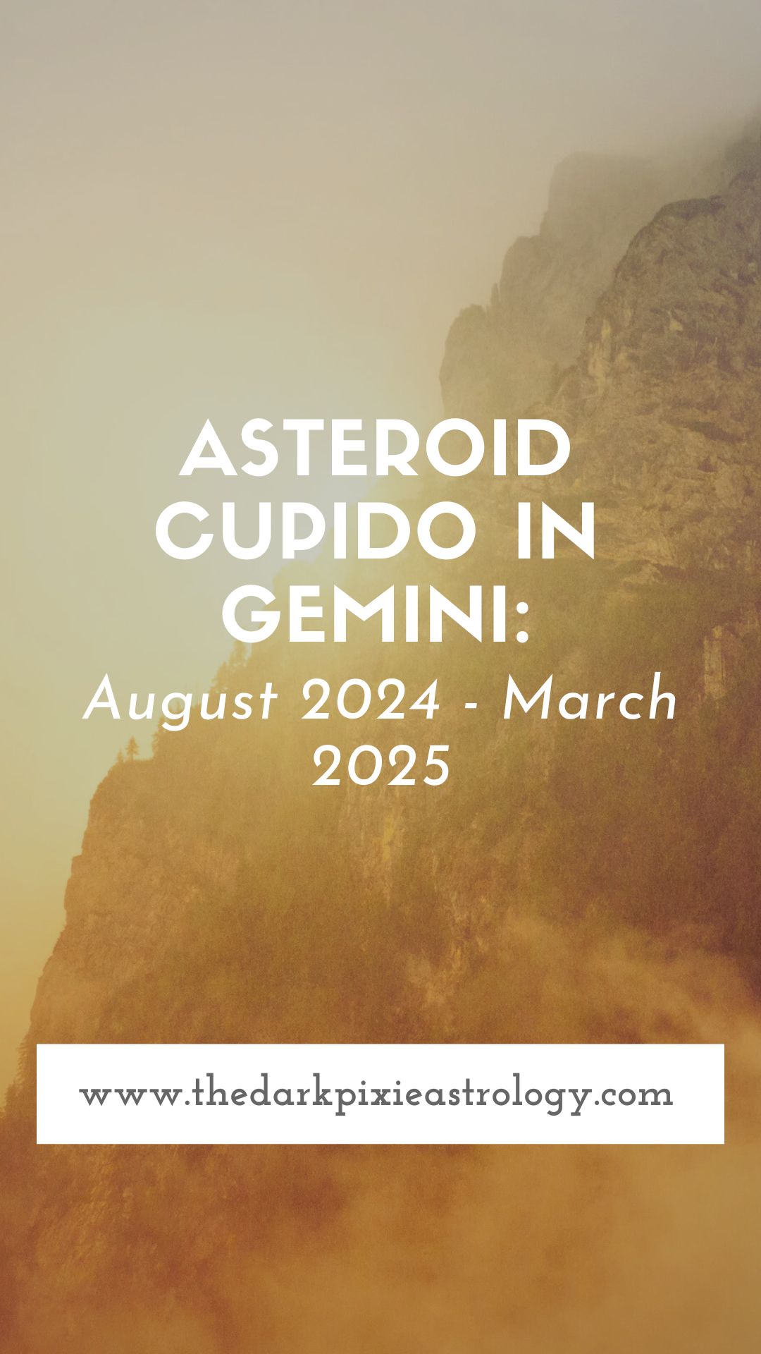 Asteroid Cupido in Gemini: August 2024 - March 2025 - The Dark Pixie Astrology
