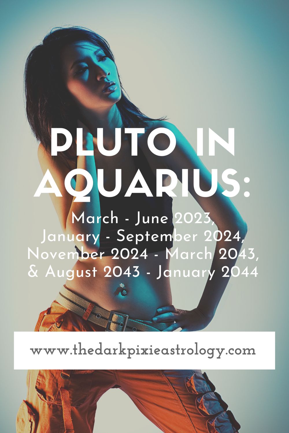 Pluto in Aquarius March June 2023, January September 2024