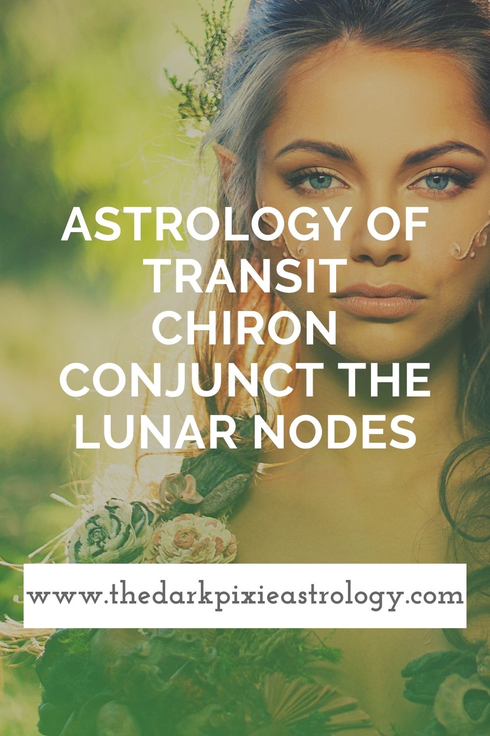Astrology of Transit Chiron Conjunct the Lunar Nodes The Dark Pixie